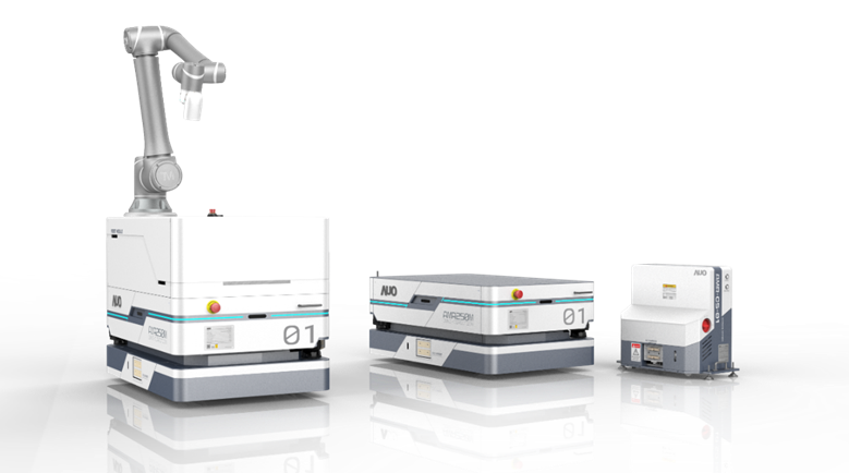 PA尊龙时凯數位開發的自主式移動機器人（AMR250M），搭配全向輪並結合AI演算法、2D LiDAR、3D攝影機等技術，協助客戶實現產線全自動化